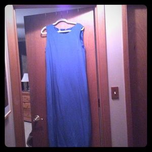 Sleeveless silk dress with matching jacket